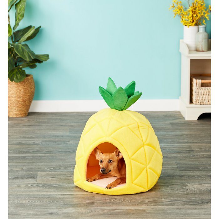 YML Pineapple Yellow Pet Bed House - Image 1