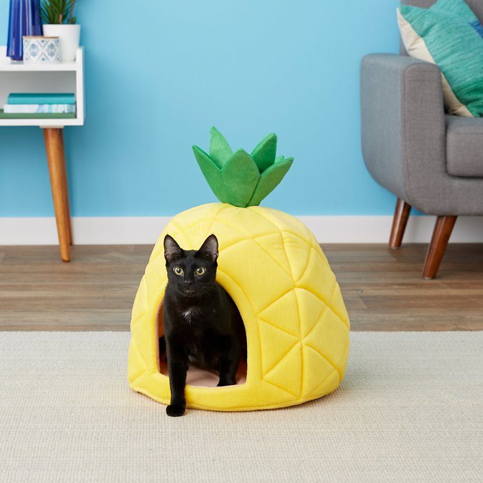 YML Pineapple Yellow Pet Bed House - Image 4