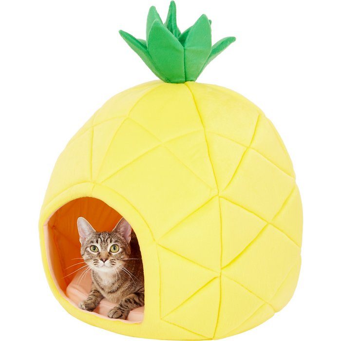 YML Pineapple Yellow Pet Bed House - Image 5