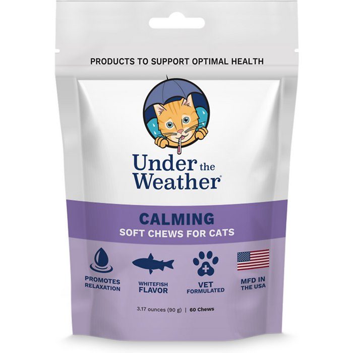 Under the Weather Calming Soft Chews Cat Supplement, 60 count - Image 1