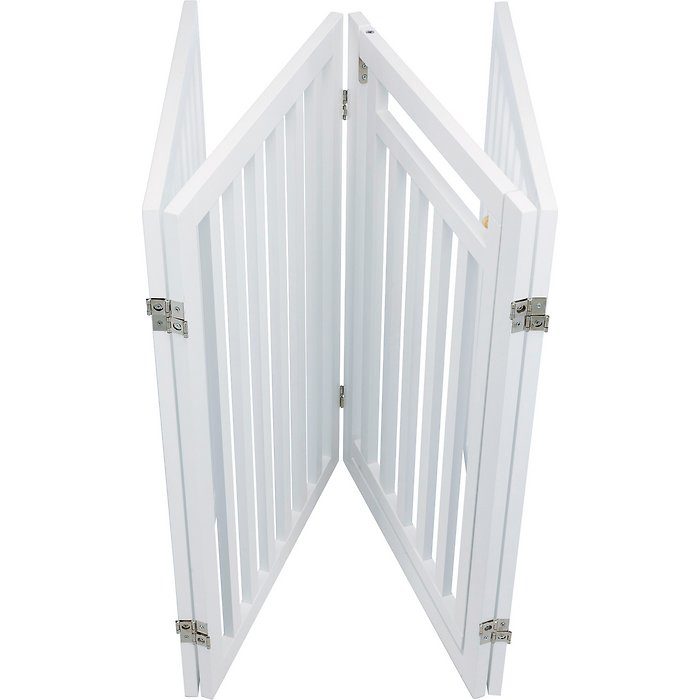 TRIXIE Wooden Dog Gate, 63-in, White - Image 6