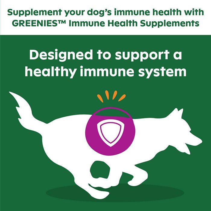 Greenies Chicken Flavored Soft Chew Immune Supplement for Dogs, 90 count, 13.9-oz bag - Image 3