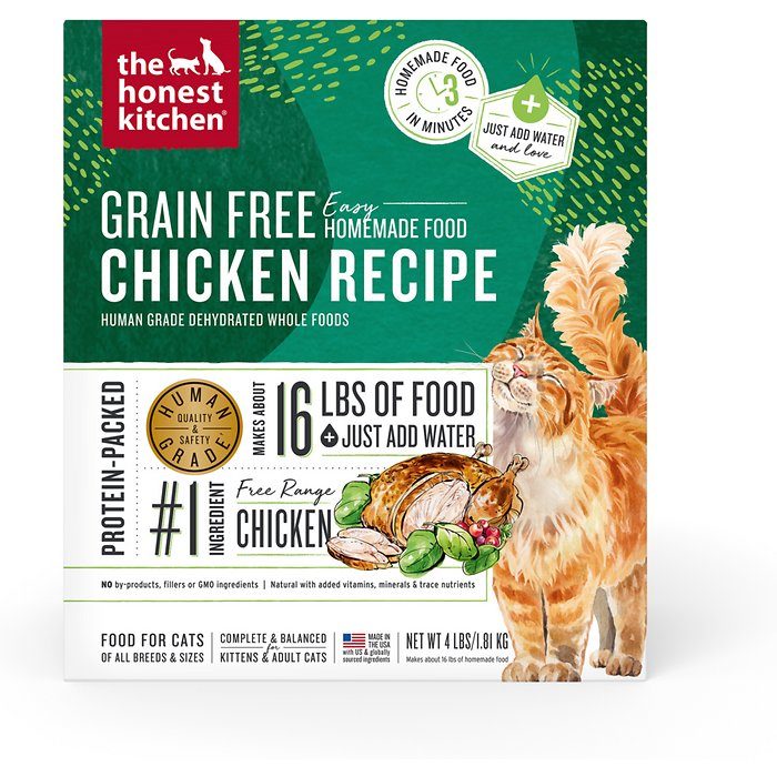 The Honest Kitchen Grain-Free Chicken Recipe Dehydrated Cat Food - Image 1