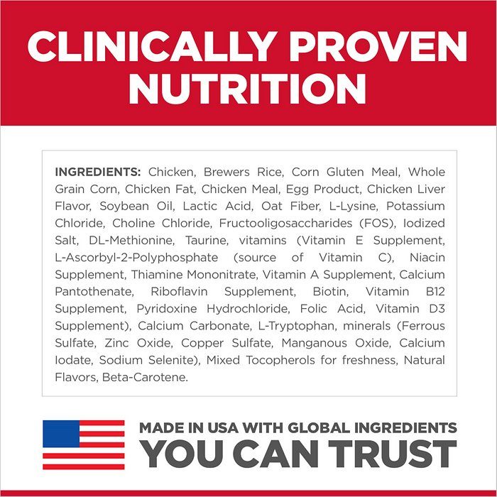 Hill's Science Diet Adult Sensitive Stomach & Skin Chicken & Rice Recipe Dry Cat Food - Image 7