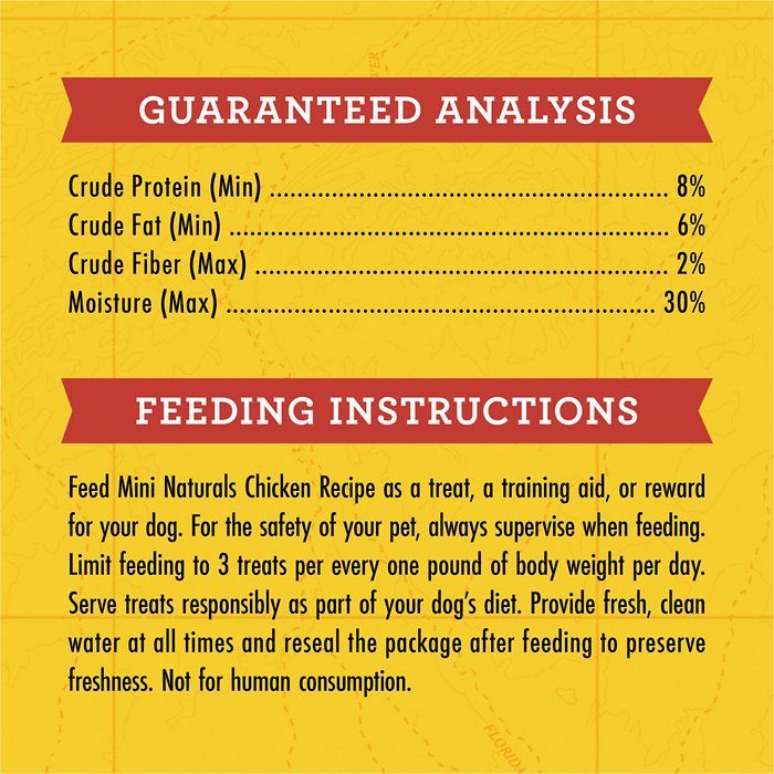 Zuke's Mini Naturals Chicken Recipe Training Dog Treats - Image 6