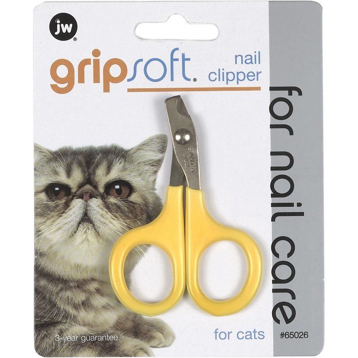 JW Pet Gripsoft Cat Nail Clipper - Image 1