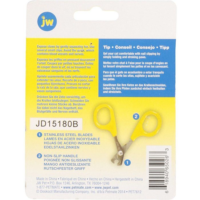 JW Pet Gripsoft Cat Nail Clipper - Image 2