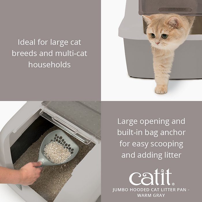 CATIT Jumbo Hooded Cat Litter Pan - Image 3