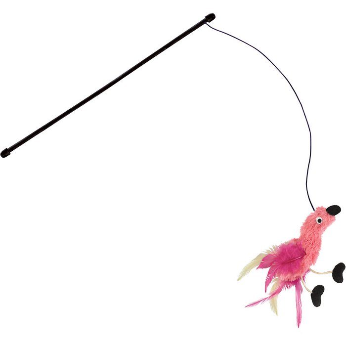 KONG Active Feather Teaser Cat Toy, Color Varies - Image 1
