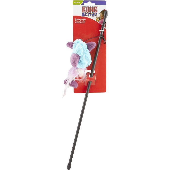 KONG Active Feather Teaser Cat Toy, Color Varies - Image 8