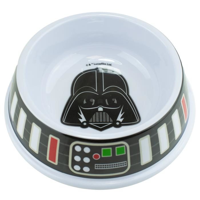 Star Wars Darth Vader + Utility Belt Bounding Melamine Pet Bowl, 2 cups - Image 2