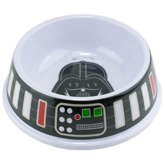 Star Wars Darth Vader + Utility Belt Bounding Melamine Pet Bowl, 2 cups - Image 1