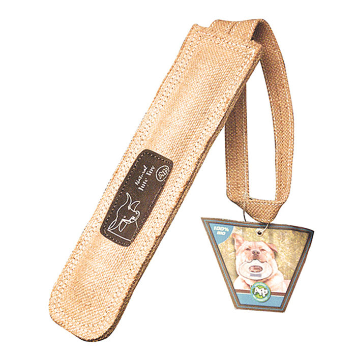 Advance Pet Products Jute Pull Tug Dog Toy - Image 1
