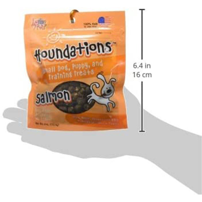 Loving Pets Houndations Training Treats for Dog, Salmon, 4-oz - Image 7