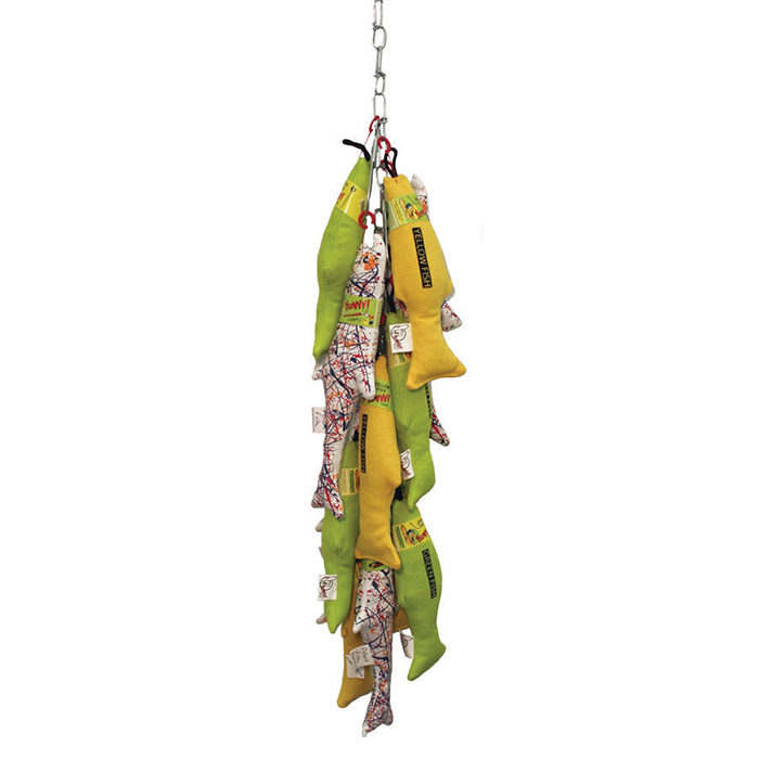 Yeowww! Stringer O' Fish Catnip Cat Toy - Image 1