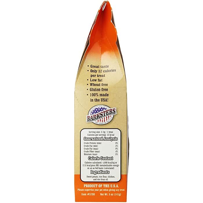 Loving Pets Barksters Sweet Potato & Chicken Krisps Dog Treats, 5-oz - Image 6