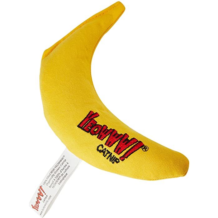 Yeowww! Banana Catnip Cat Toy - Image 3