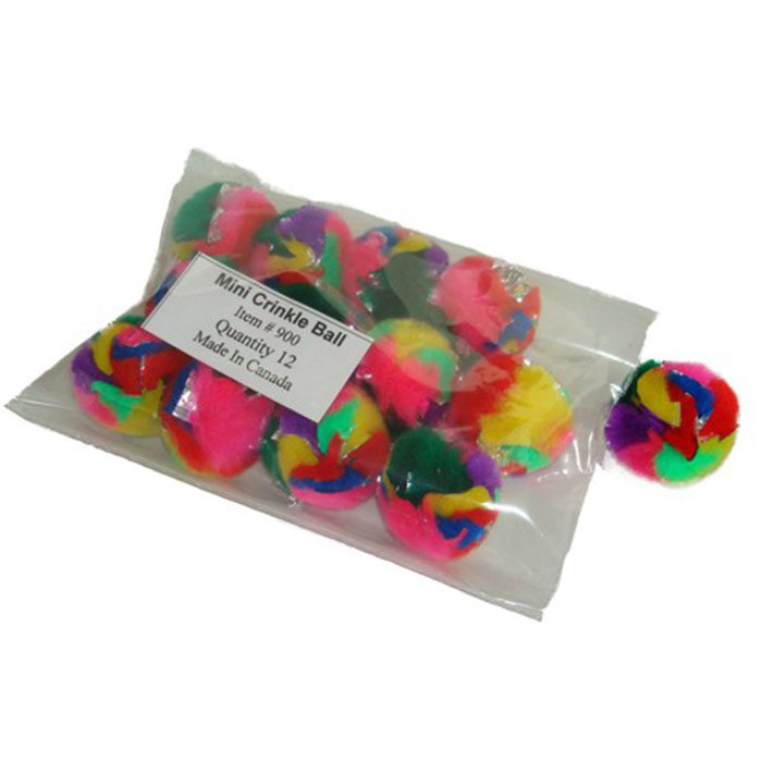 Cancor Innovations Mini Crinkle Ball Cat Toy - Image 3