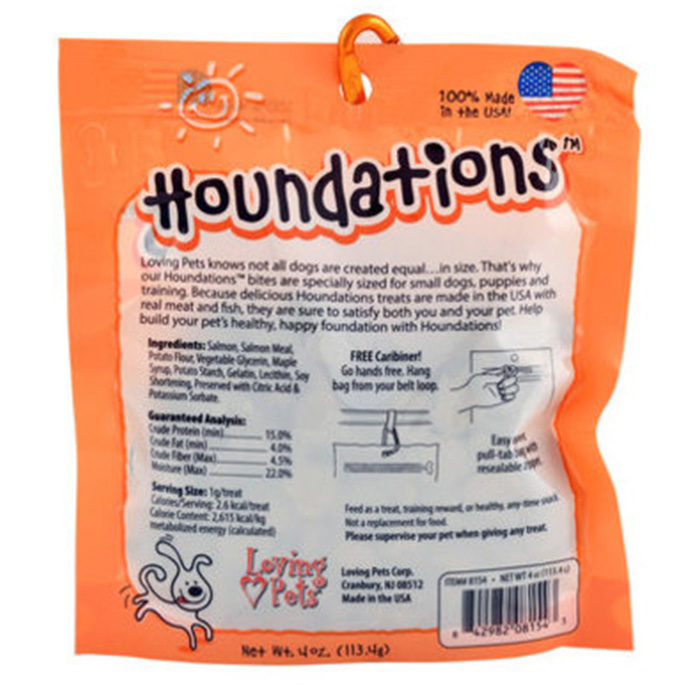 Loving Pets Houndations Training Treats for Dog, Salmon, 4-oz - Image 2