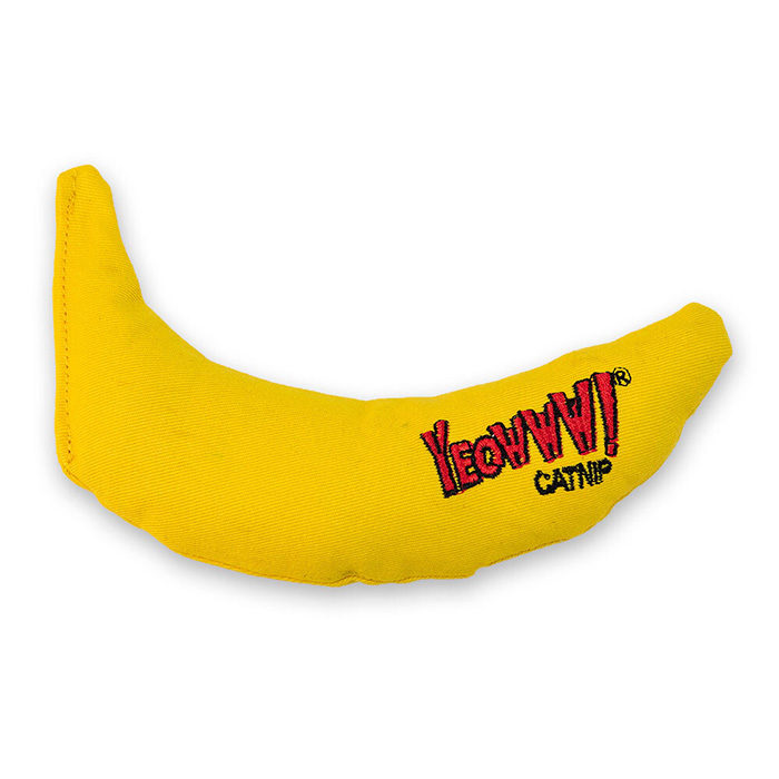 Yeowww! Banana Catnip Cat Toy - Image 1