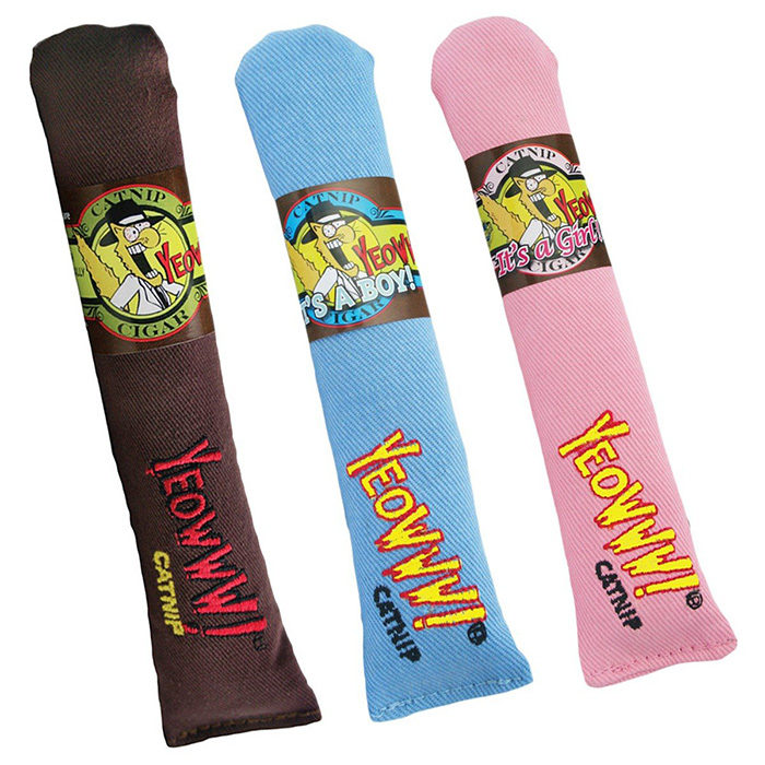 Yeowww! Cigar Catnip Cat Toy - Image 1