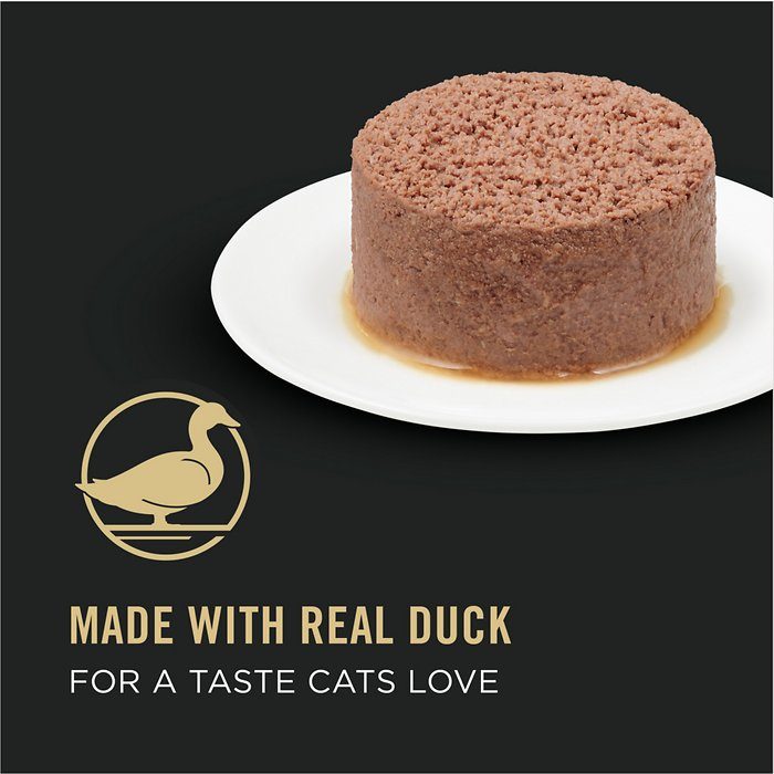 Purina Pro Plan Focus Sensitive Skin & Stomach Duck Grain Free Entree Adult Wet Cat Food, 3 oz, Case of 24 - Image 4