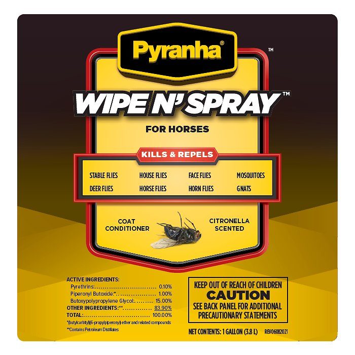 Pyranha Wipe N' Spray for Horses - Image 5
