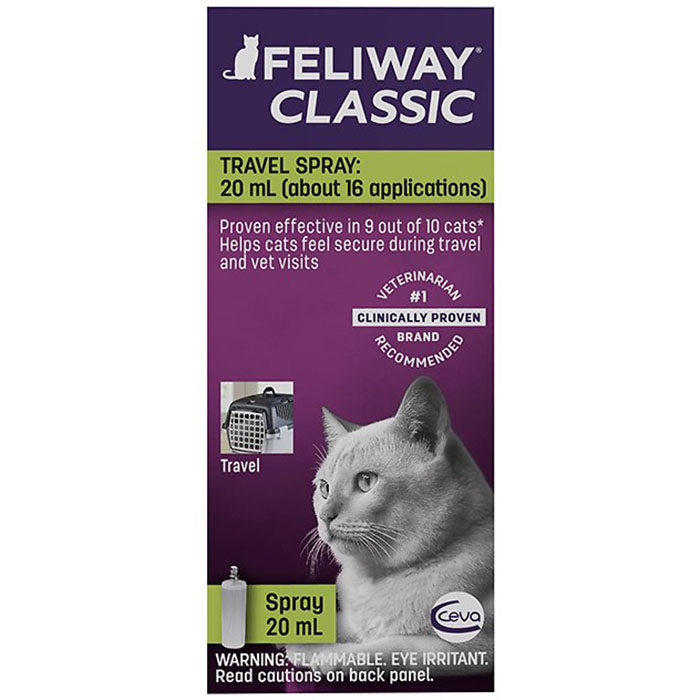 Feliway Classic Travel Calming Spray for Cats, 20 ml - Image 1