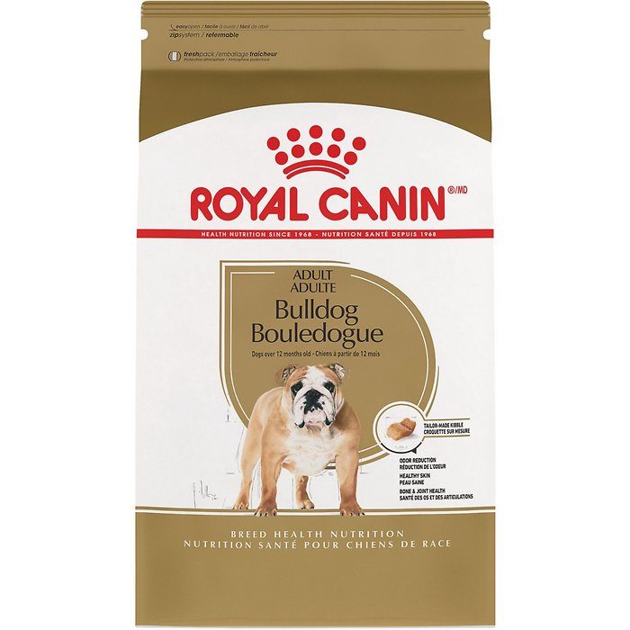 Royal Canin Breed Health Nutrition Bulldog Adult Dry Dog Food - Image 1