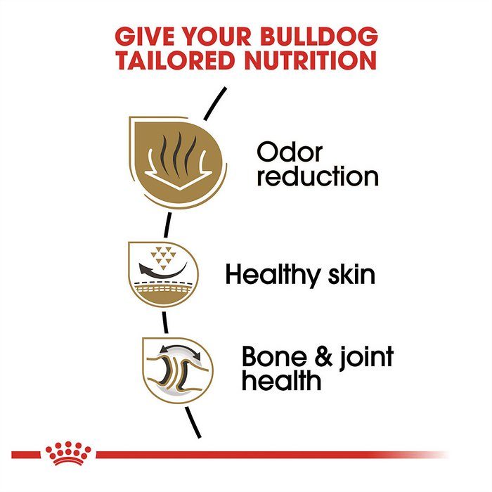 Royal Canin Breed Health Nutrition Bulldog Adult Dry Dog Food - Image 4