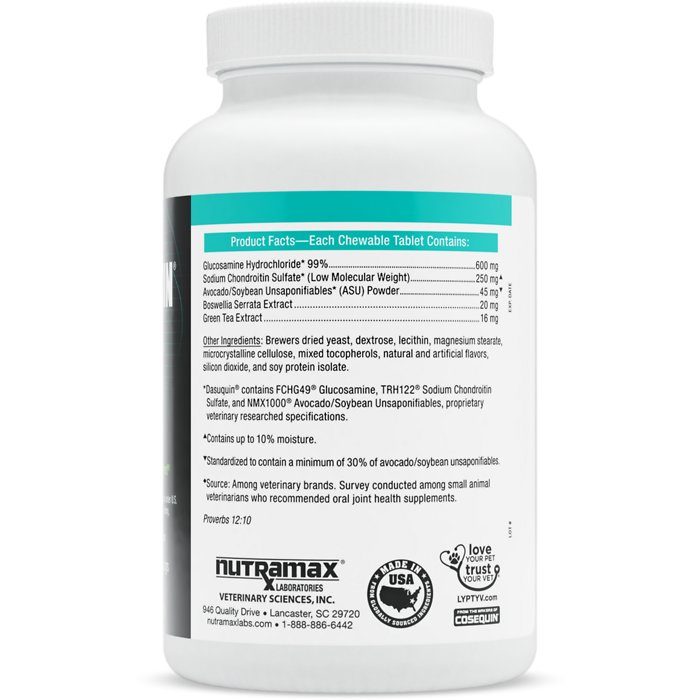 Nutramax Dasuquin Chewable Tablets for Small & Medium Dogs - Image 3