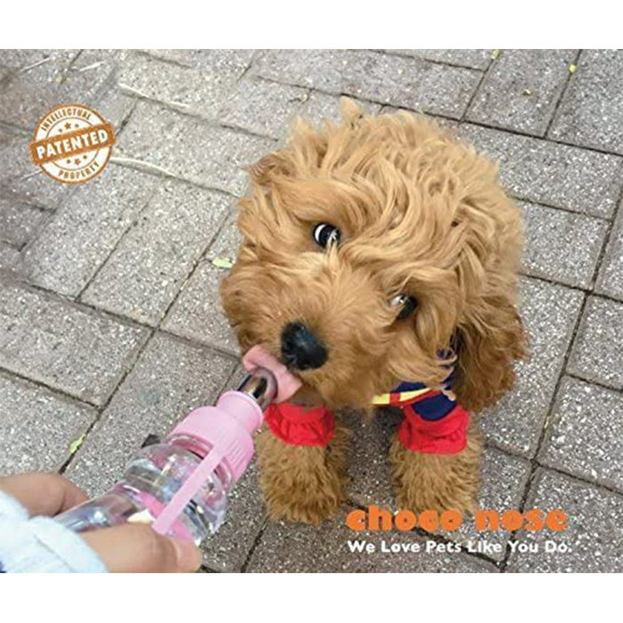 Choco Nose H258 Modern Portable Pet Water Bottle, 8-oz - Image 3