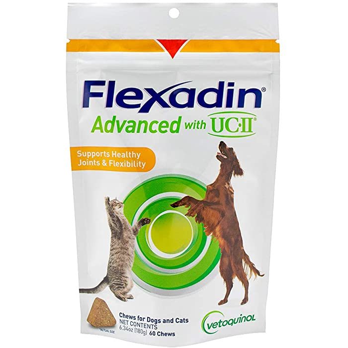 Vetoquinol Flexadin Advanced with UCII for Dogs & Cats - Image 1