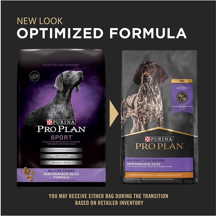 Purina Pro Plan All Ages Performance 30/20 Chicken & Rice Formula Dry Dog Food - Image 2