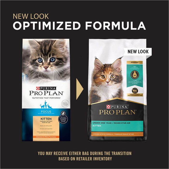 Purina Pro Plan Kitten Chicken & Rice Formula Dry Cat Food - Image 2