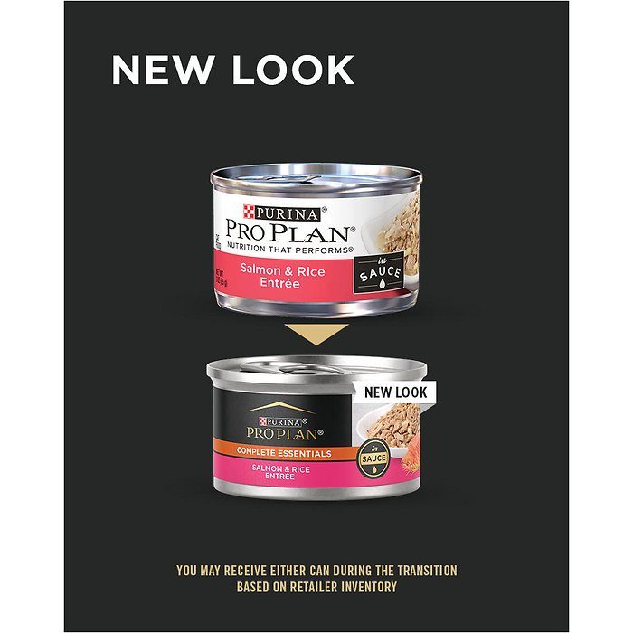 Purina Pro Plan Savor Salmon & Rice Entree in Sauce Adult Wet Cat Food, 3 oz, Case of 24 - Image 3