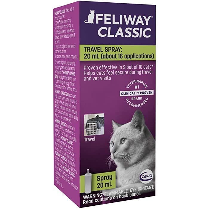 Feliway Classic Travel Calming Spray for Cats, 20 ml - Image 2