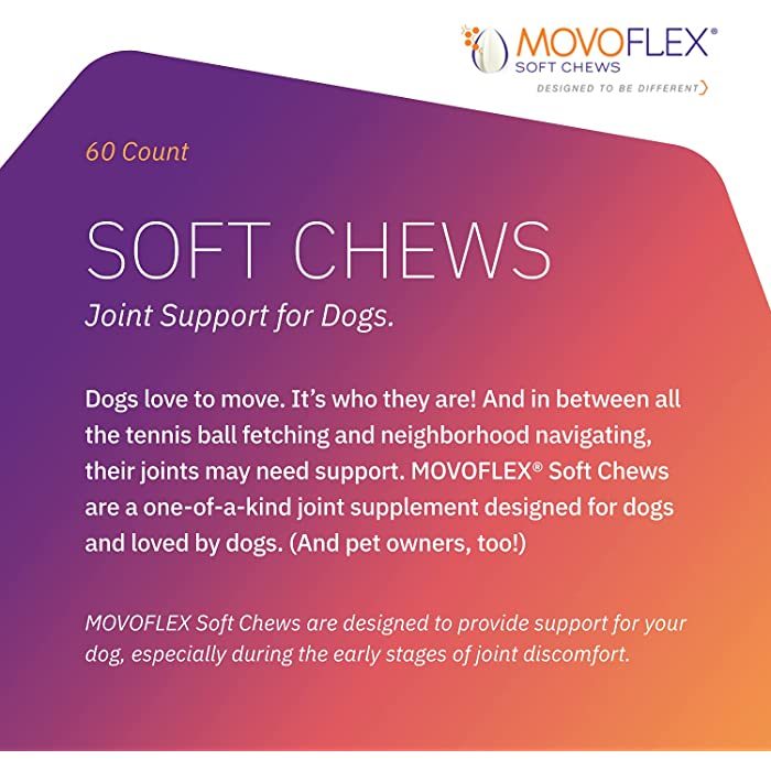 MOVOFLEX Soft Chews Joint Support for Dogs, 60 count - Image 2