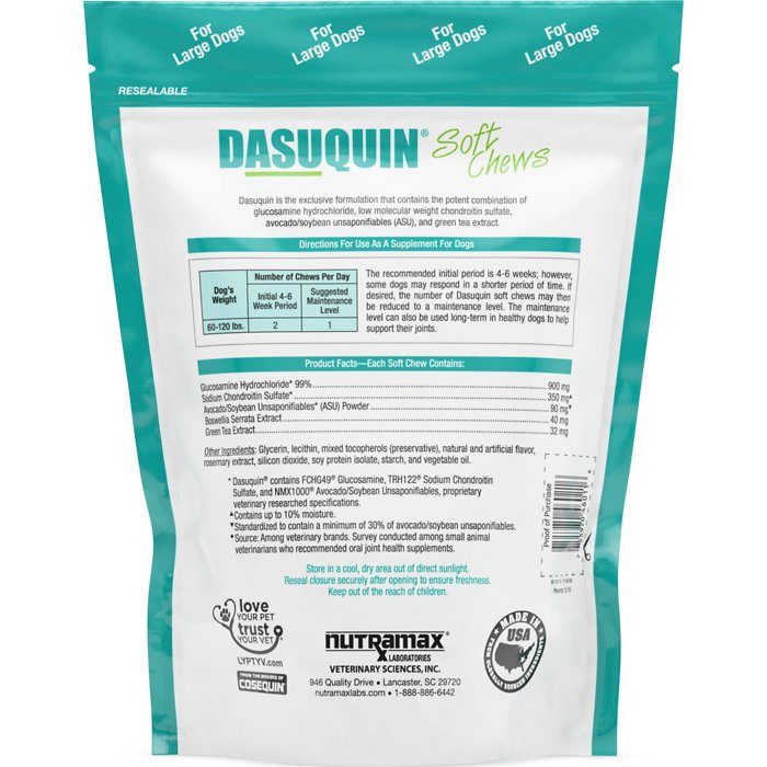 Nutramax Dasuquin Soft Chews for Large Dogs - Image 2