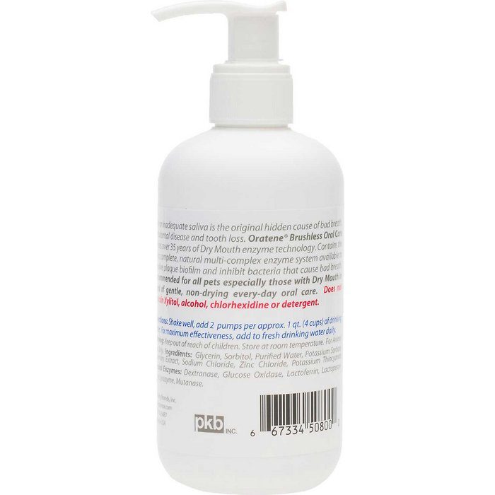 Zymox Oratene Drinking Water Additive for Dogs & Cats, 8-oz - Image 2