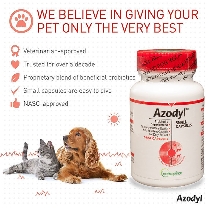 Azodyl Small Capsules for Dogs & Cats - Image 5