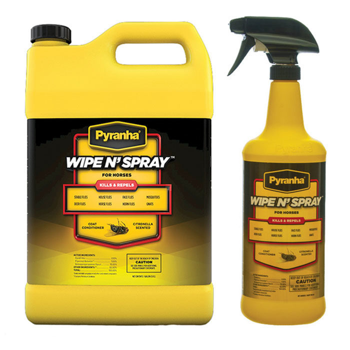 Pyranha Wipe N' Spray for Horses - Image 1