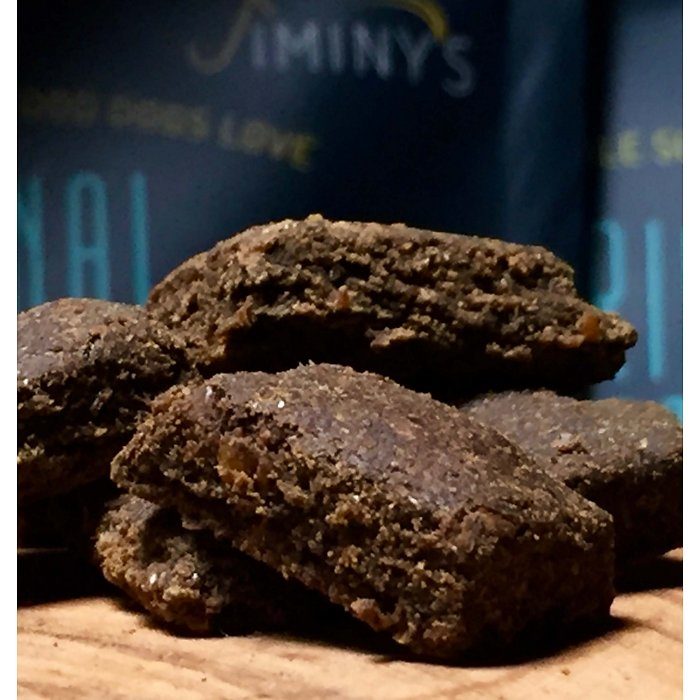 Jiminy's Cricket Cookie Peanut Butter & Blueberry Recipe Dog Treats, 5-oz bag - Image 3