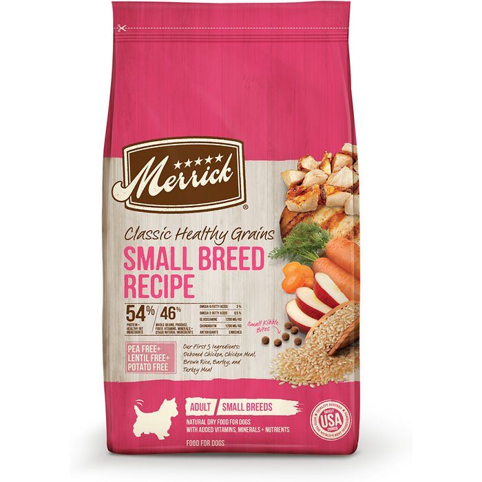 Merrick Classic Healthy Grains Small Breed Recipe Adult Dry Dog Food - Image 1