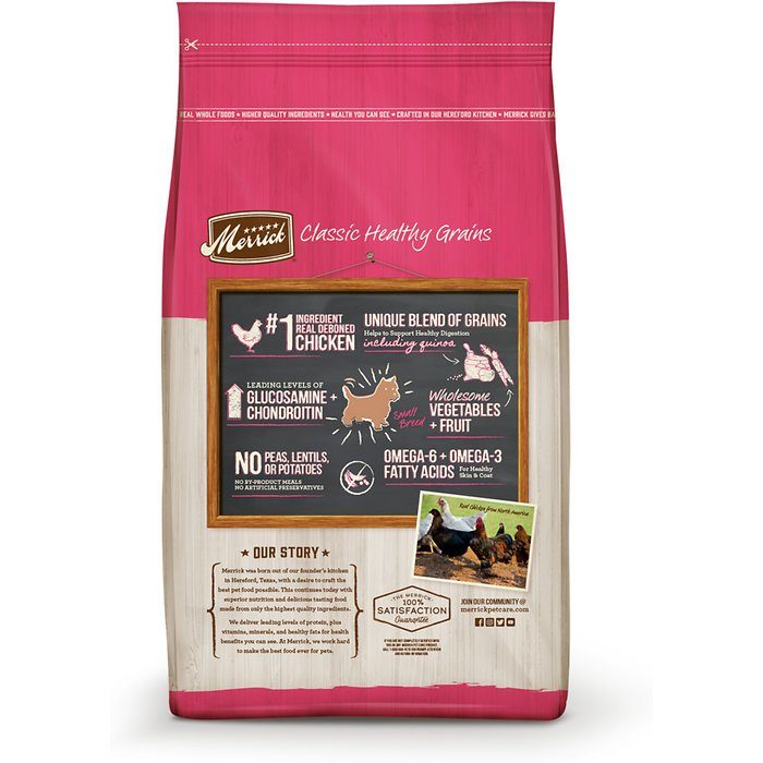 Merrick Classic Healthy Grains Small Breed Recipe Adult Dry Dog Food - Image 3