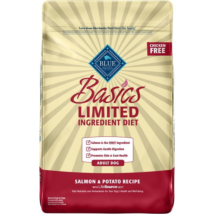 Blue Buffalo Basics Salmon & Potato Recipe Adult Dry Dog Food - Image 1