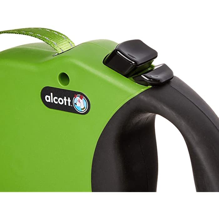 Alcott Adventure Retractable Dog Leash, Green - Image 3