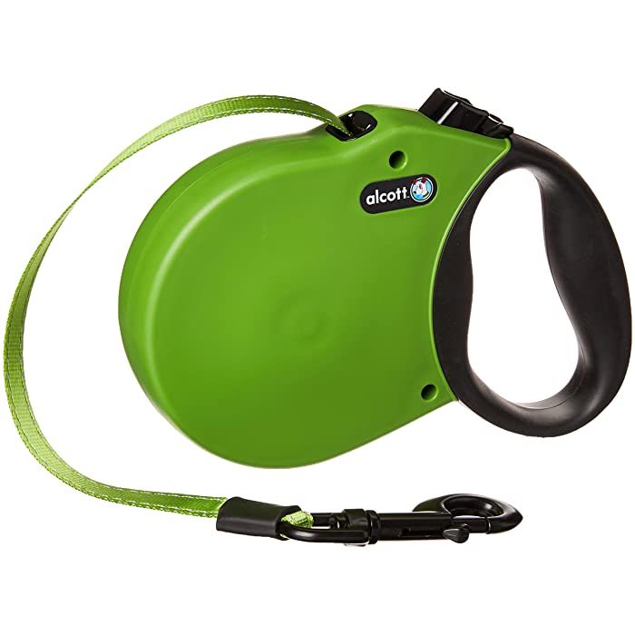 Alcott Adventure Retractable Dog Leash, Green - Image 2
