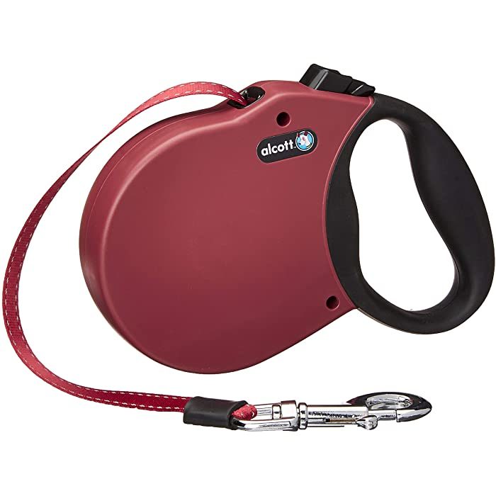 Alcott Adventure Retractable Dog Leash, Red - Image 2