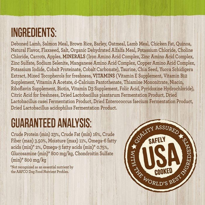 Merrick Classic Healthy Grains Real Lamb + Brown Rice Recipe with Ancient Grains Adult Dry Dog Food - Image 7